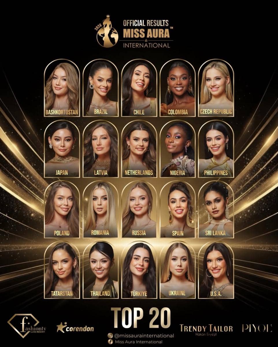 Hasil Lengkap Ajang Miss Aura International 2026
