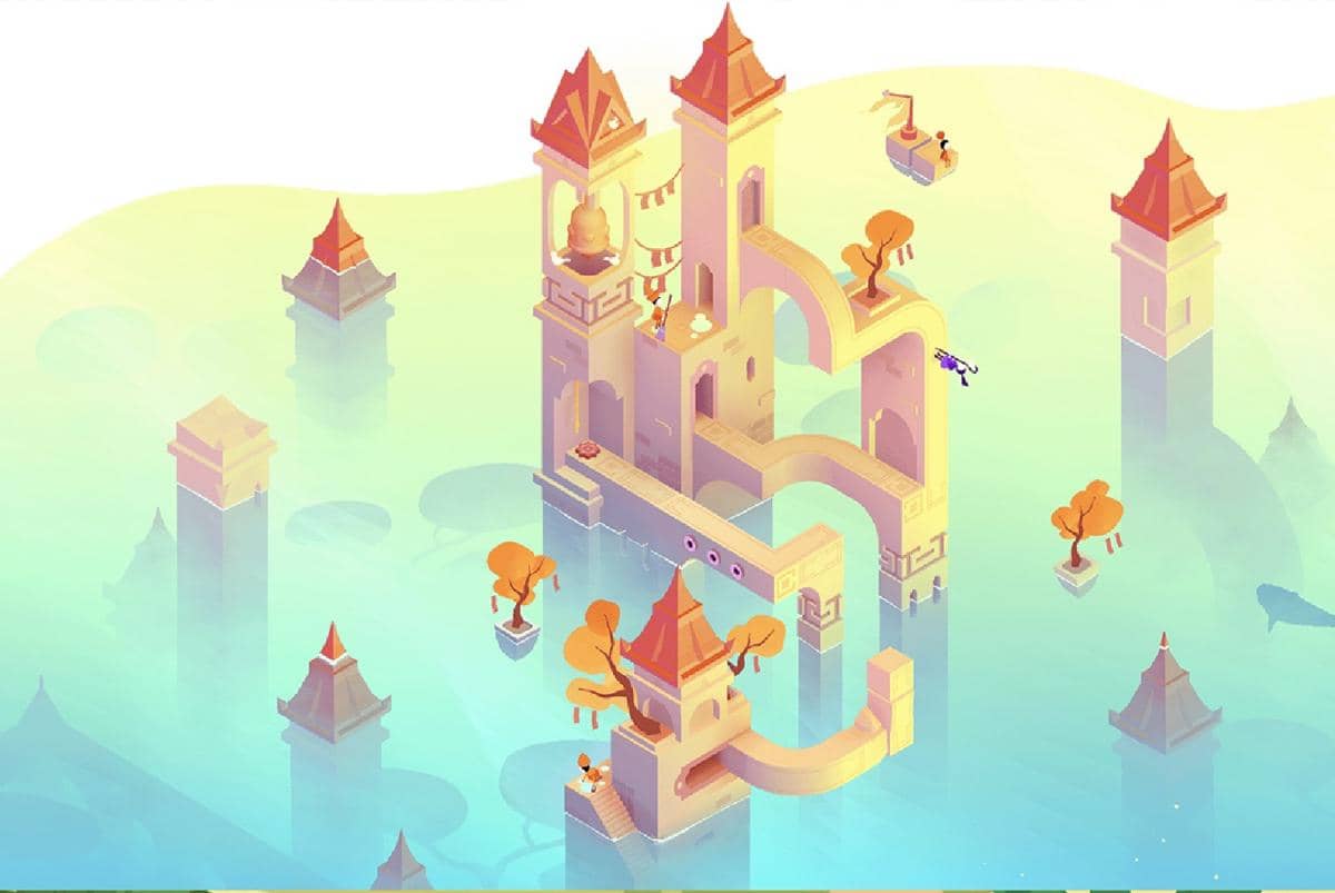 cuplikan gameplay Monument Valley
