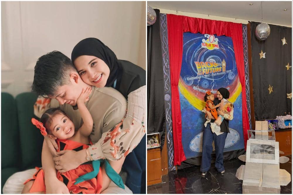 8 Potret Zaskia Sungkar Hadir di Acara Sekolah Humaira, Bangga!