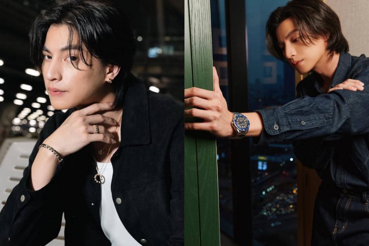 7 Inspirasi OOTD Pakai Aksesori ala Gulf Kanawut, Memukau!
