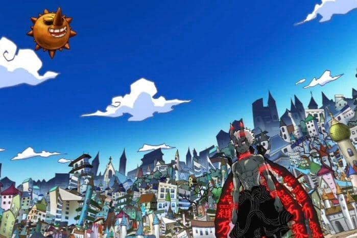 Shinra menciptakan dunia baru.