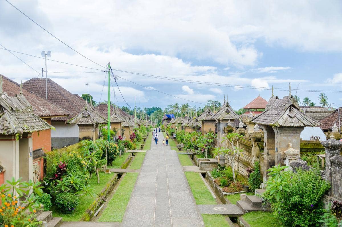 Potret Desa Penglipuran di Bangli, Bali