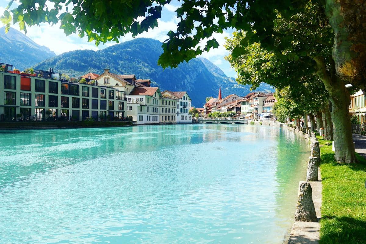Potret Interlaken, Swiss
