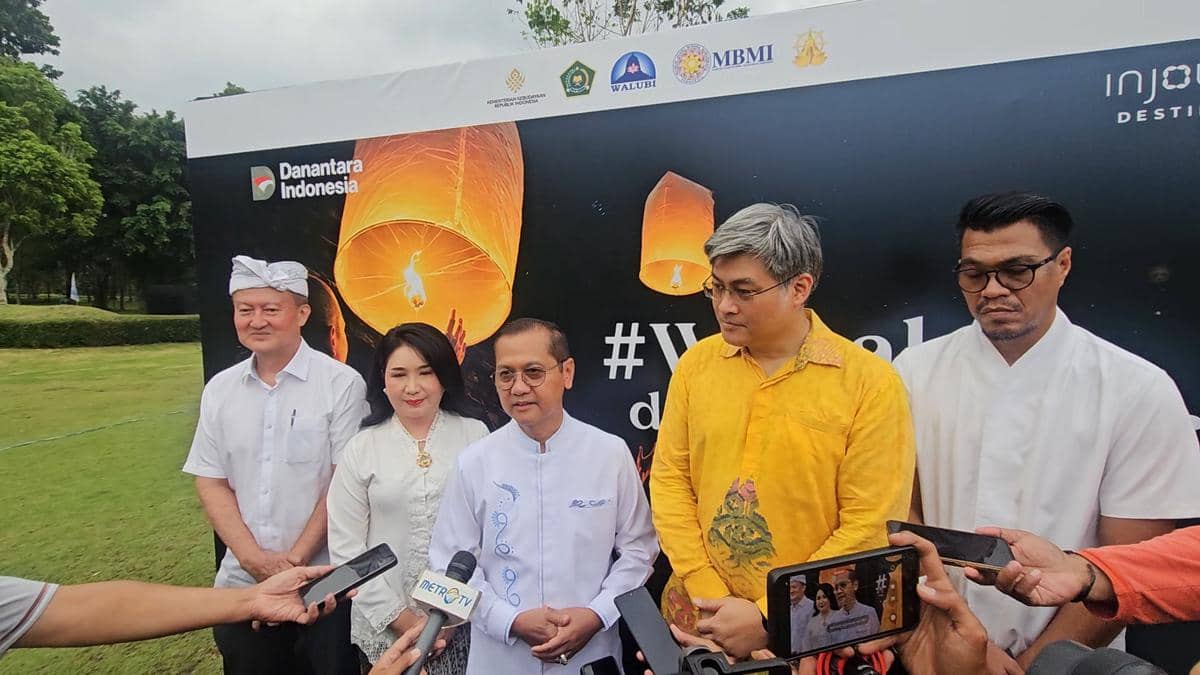 Puncak Waisak, di Candi Borobudur Bakal Ada 2.570 Lampion dan Drone Show