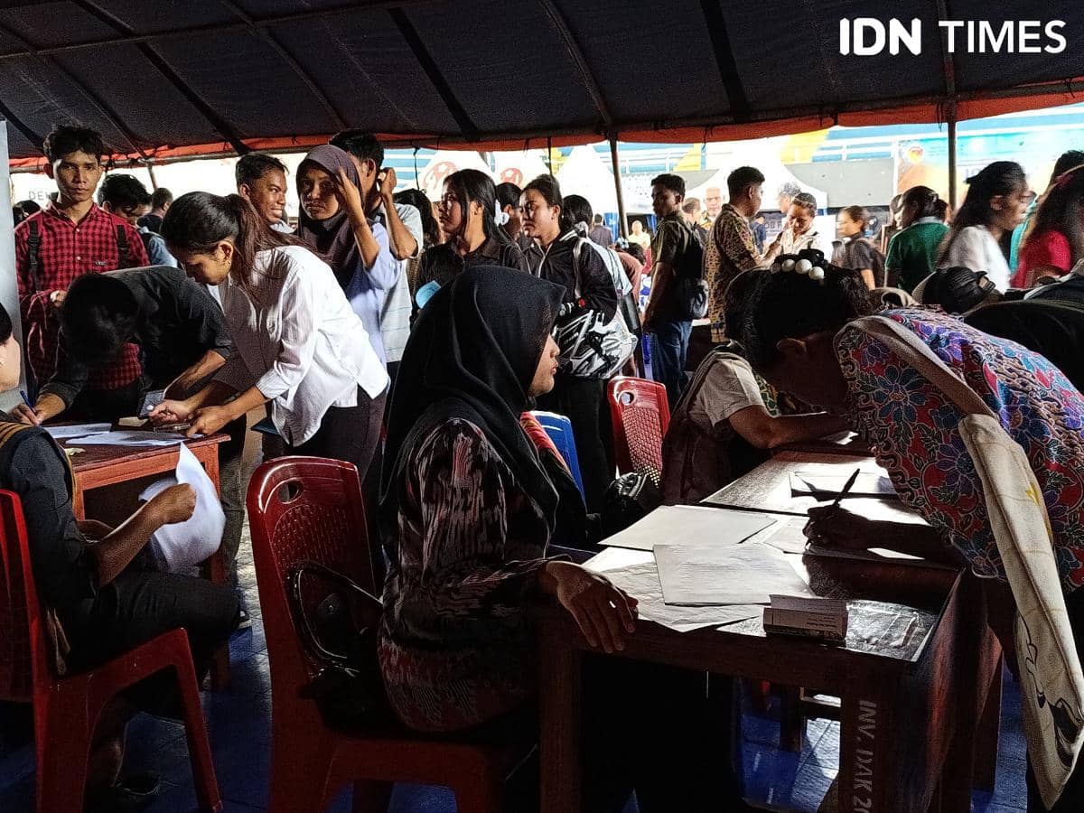 Job Fair NTT Dipadati Pencari Kerja, Lowongan Terbanyak di Luar Negeri