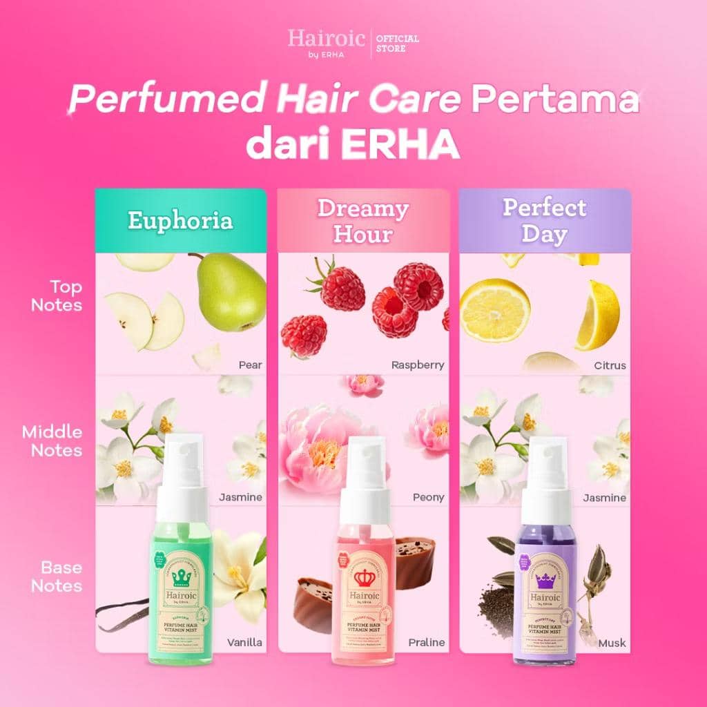 Rekomendasi parfum rambut