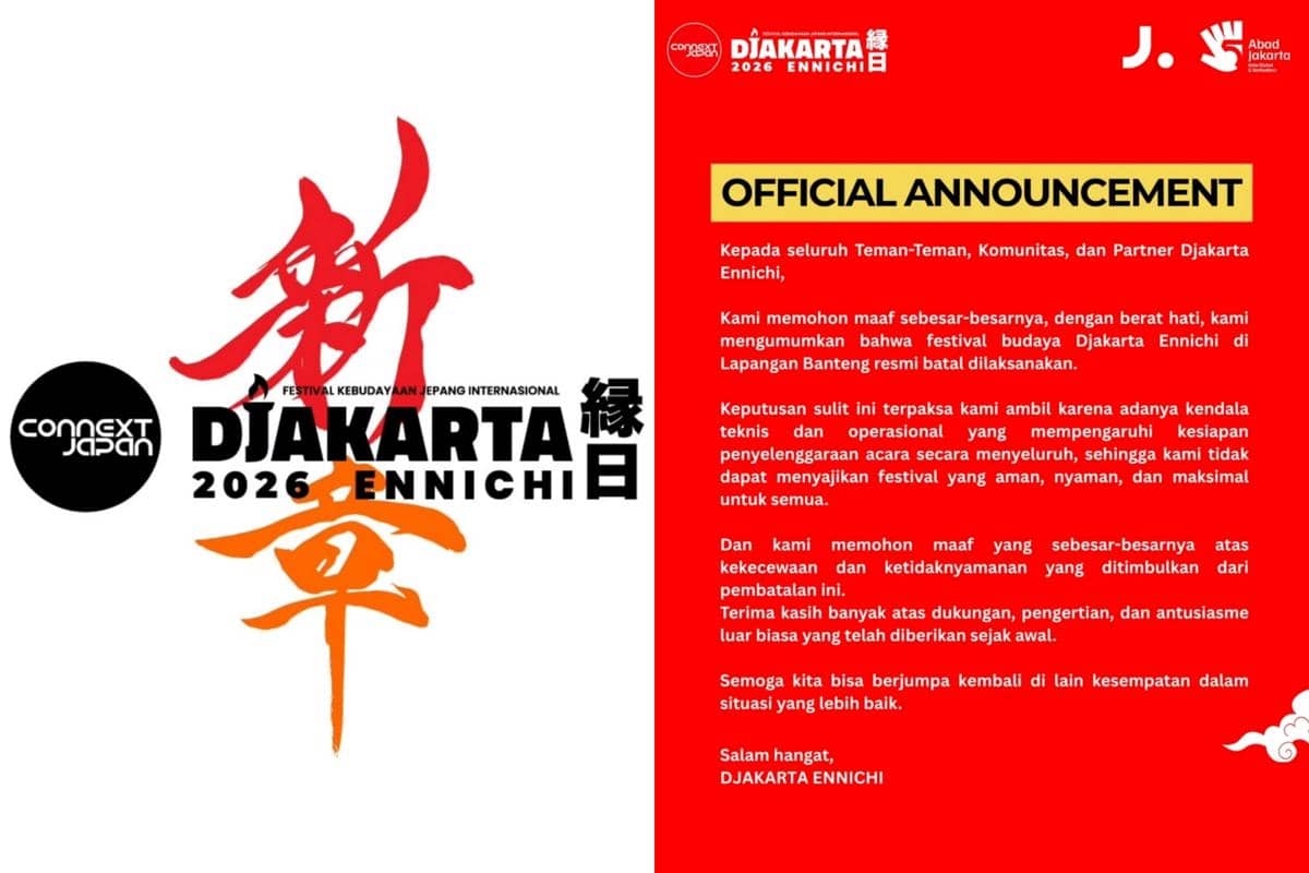Festival Djakarta Ennichi 2026 Dibatalkan di Hari H, kok Bisa?
