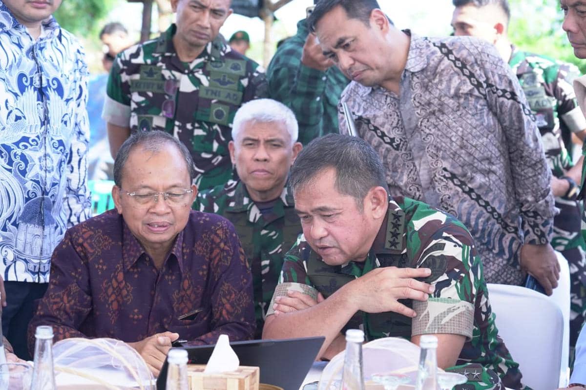 KSAD Maruli Dukung Pengolahan Sampah Jadi Energi Terbarukan di Bali