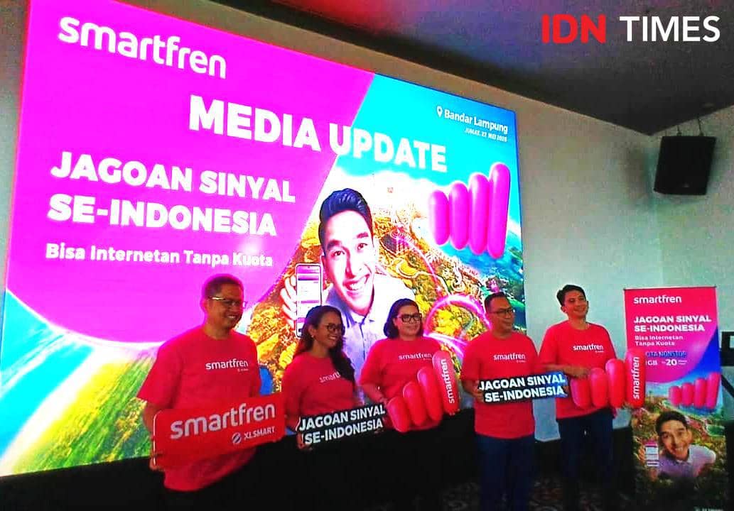 XLSMART Klaim Koneksi Internet Makin Ngebut di Lampung Pascamerger