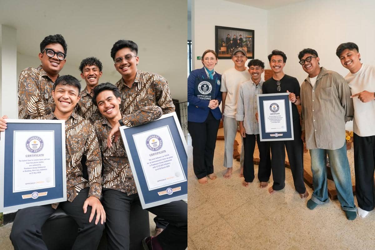 Pandawara Group Raih Dua Penghargaan Guinness World Records