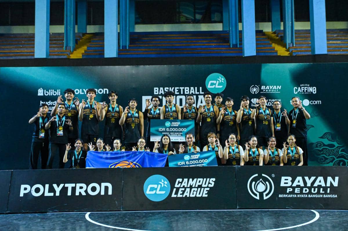 Bandung Tuntas, Campus League Basket 2026 Jakarta Siap Bergulir