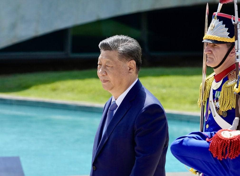 Presiden China Xi Jinping di Brazil pada 2024