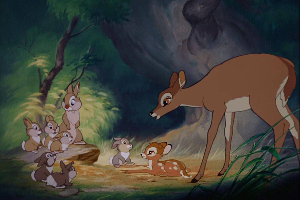 cuplikan dalam film Bambi