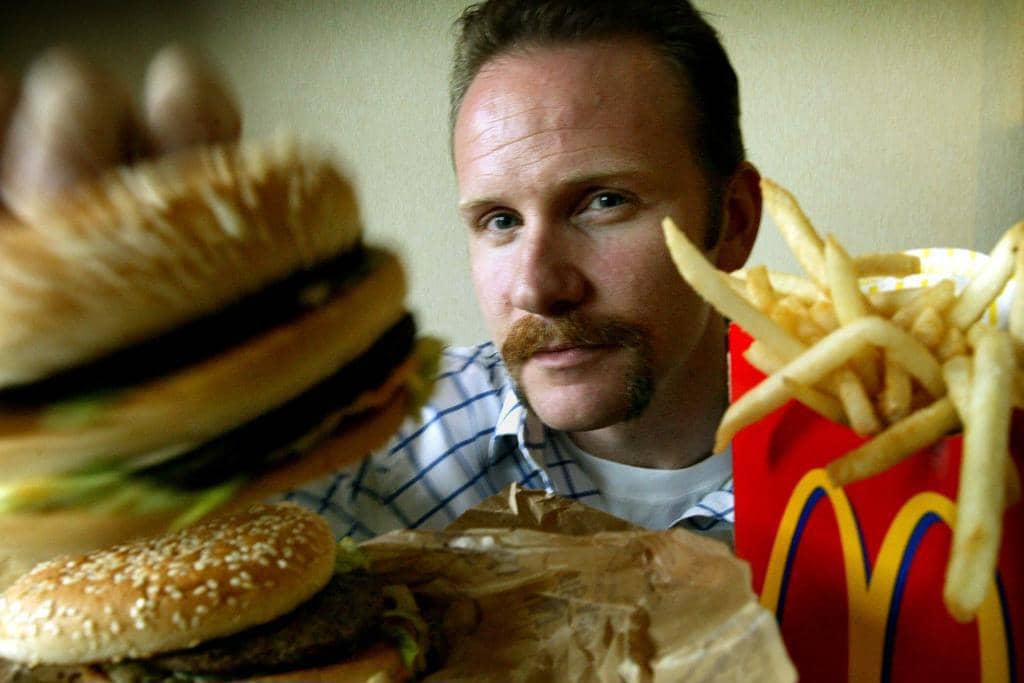 cuplikan dalam film dokumenter Super Size Me (2004)