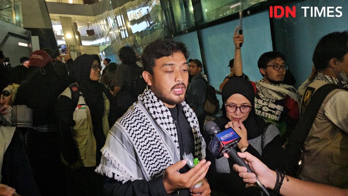 Thoudy Badai, jurnalis Republika yang diculik Israel tiba di Indonesia