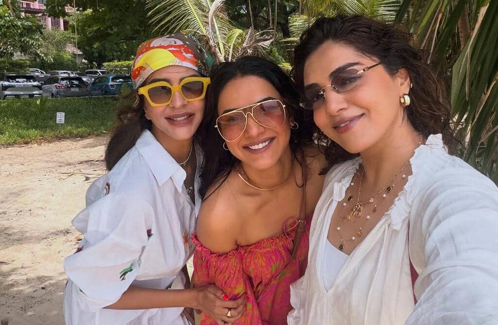 10 Potret Seru Jasmin Bhasin Liburan di Phuket, Seru Bareng Sahabat