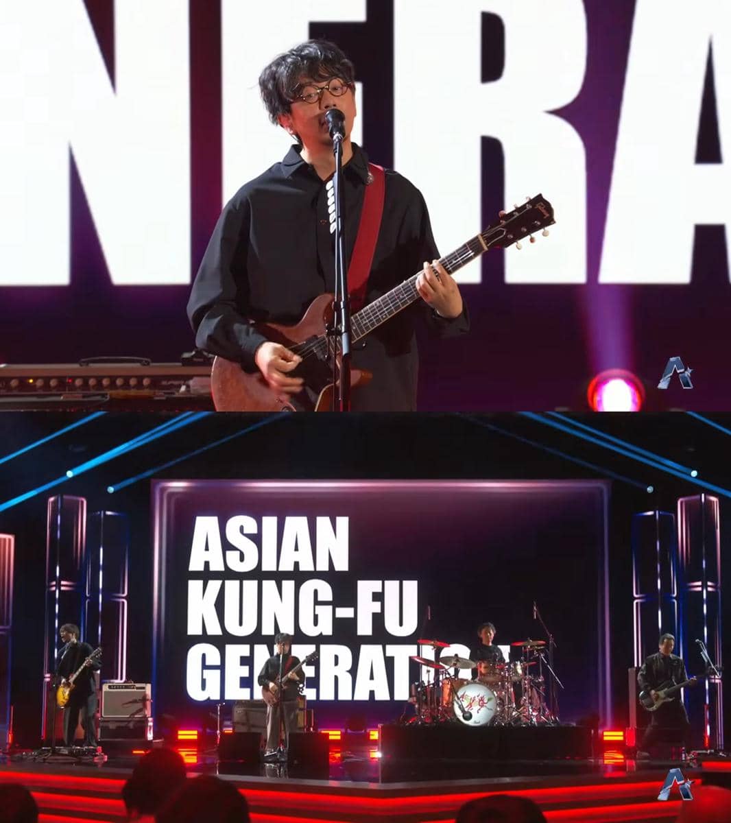 Asian Kung-Fu Generation di Anime Awards 2026 (youtube.com/crunchyroll)