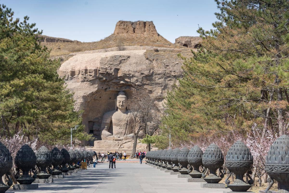 Yungang Grottoes resmi menjadi Warisan Dunia UNESCO sejak tahun 2001.
