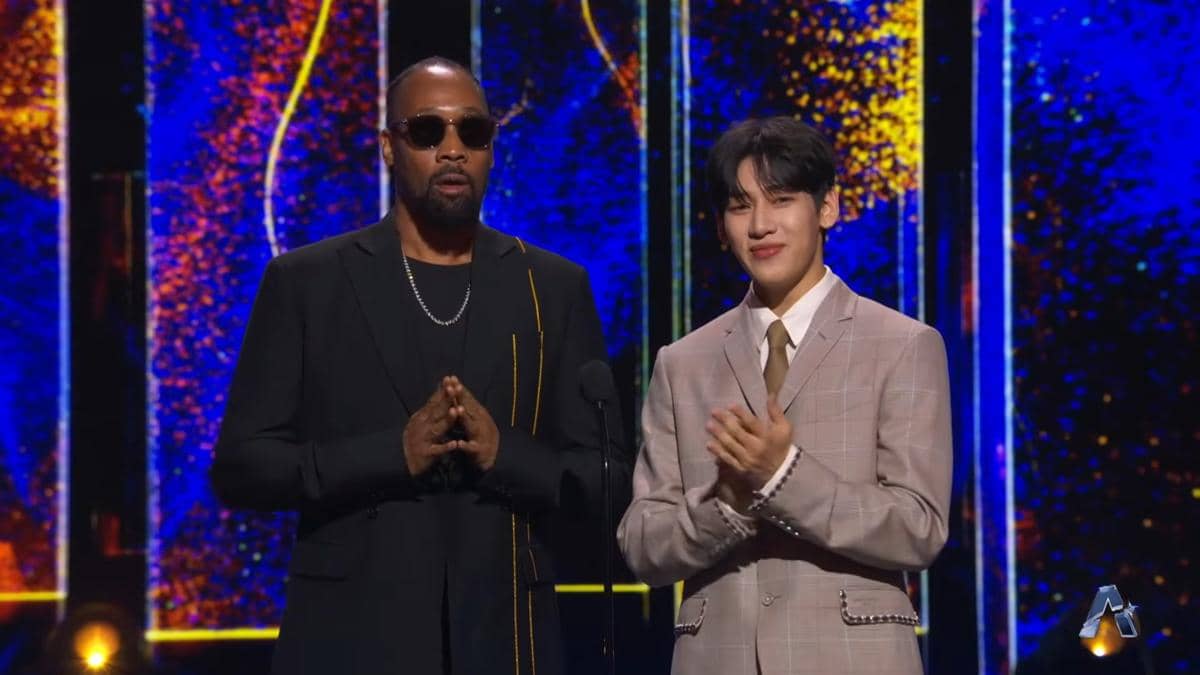 RZA dan BamBam GOT7 di Anime Awards 2026 (youtube.com/crunchyroll)