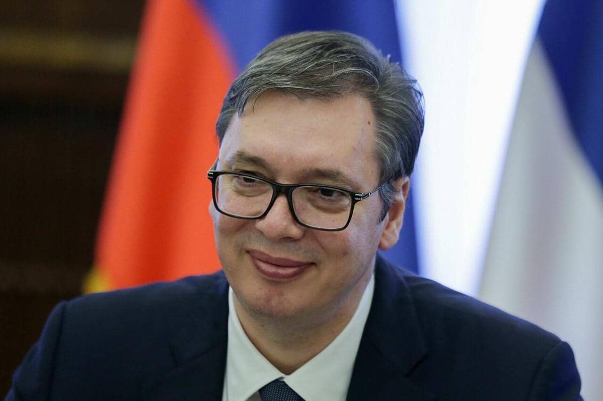 Presiden Serbia Aleksandar Vucic