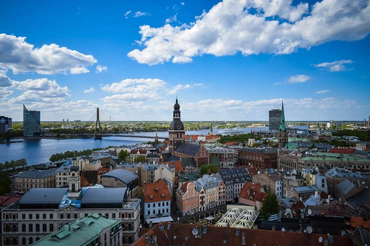 ilustrasi Latvia, Eropa