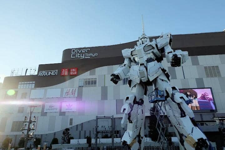 Odaiba Mall (DiverCity dan Aqua City), Tokyo