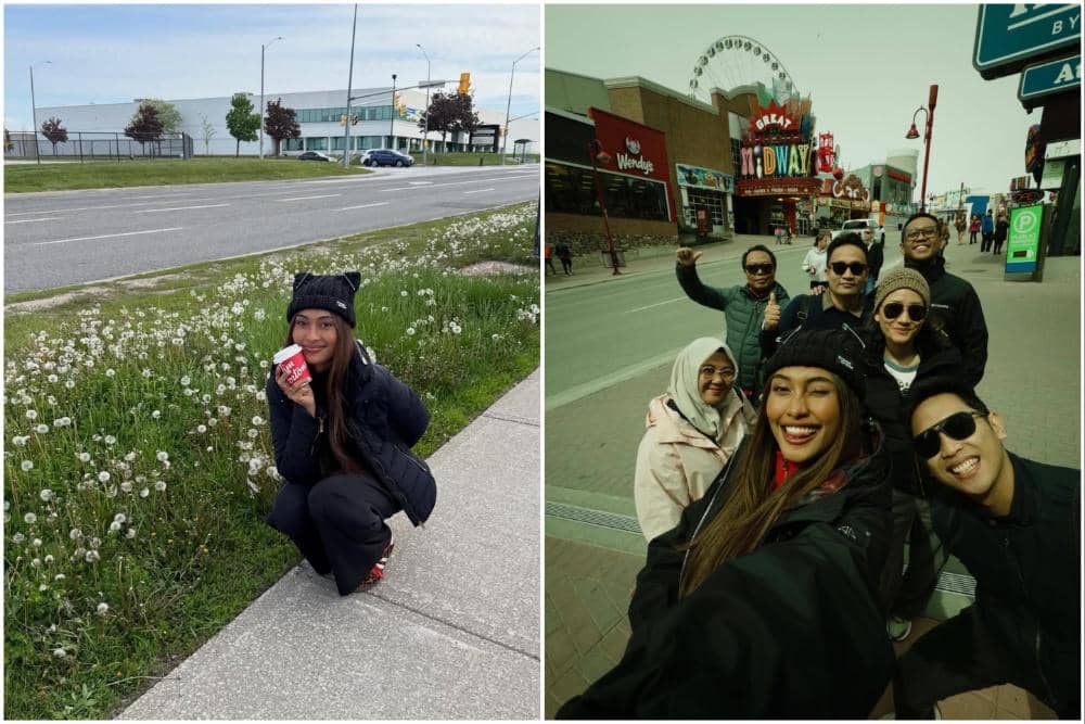 10 Potret Novia Bachmid Liburan di Kanada, Keliling Toronto!