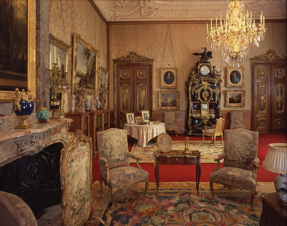 Morning Room di dalam Waddesdon Manor.
