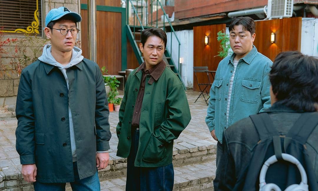 Jo Min Kook, Oh Jung Se, dan Bae Myung Jin di drama We Are All Trying Here