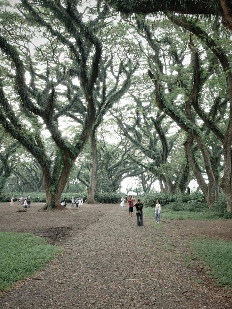 Rendi Jhon dan Glenca Chysara liburan ke Hutan Djawatan