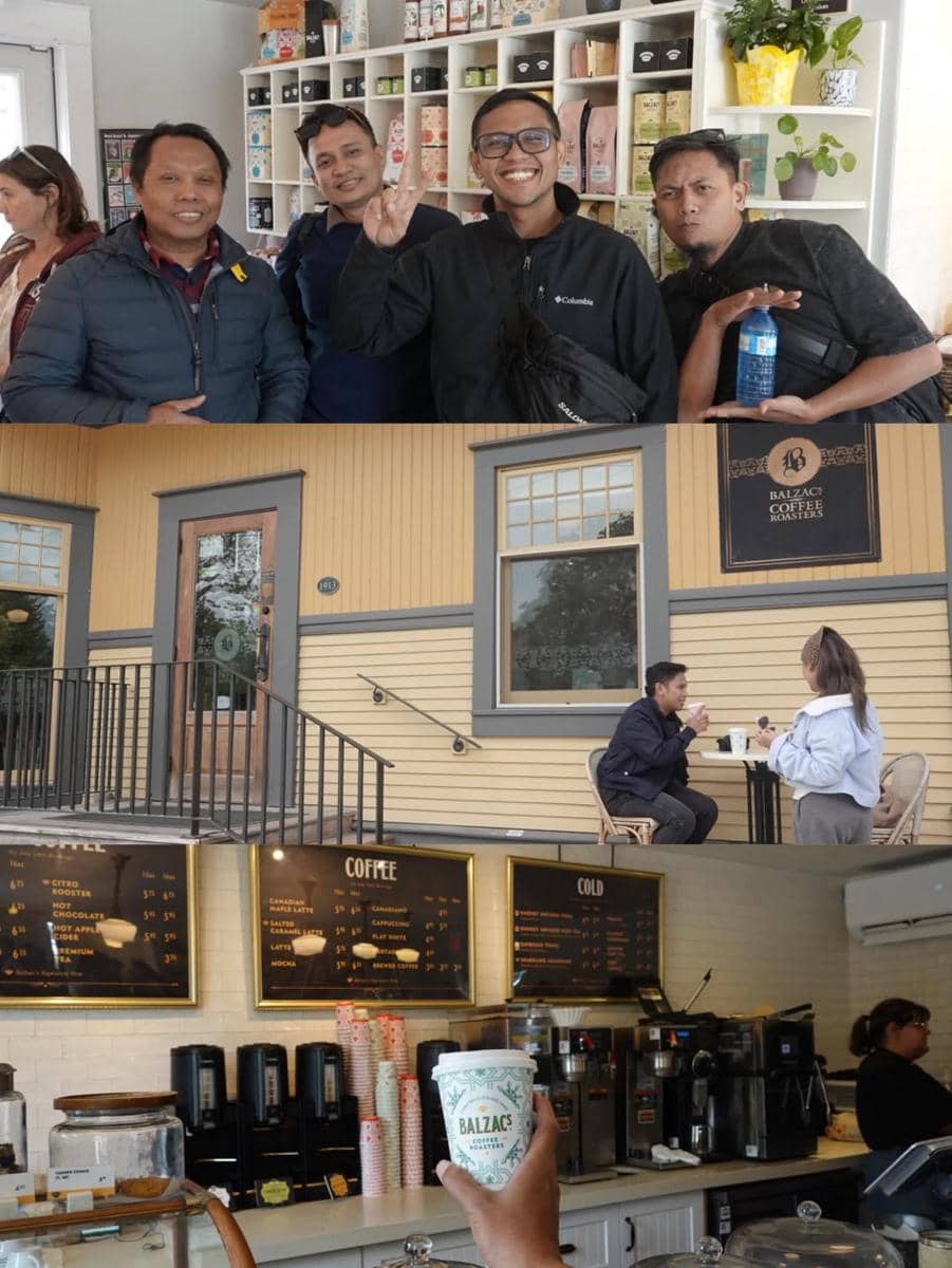 Novia Bachmid liburan di Canada