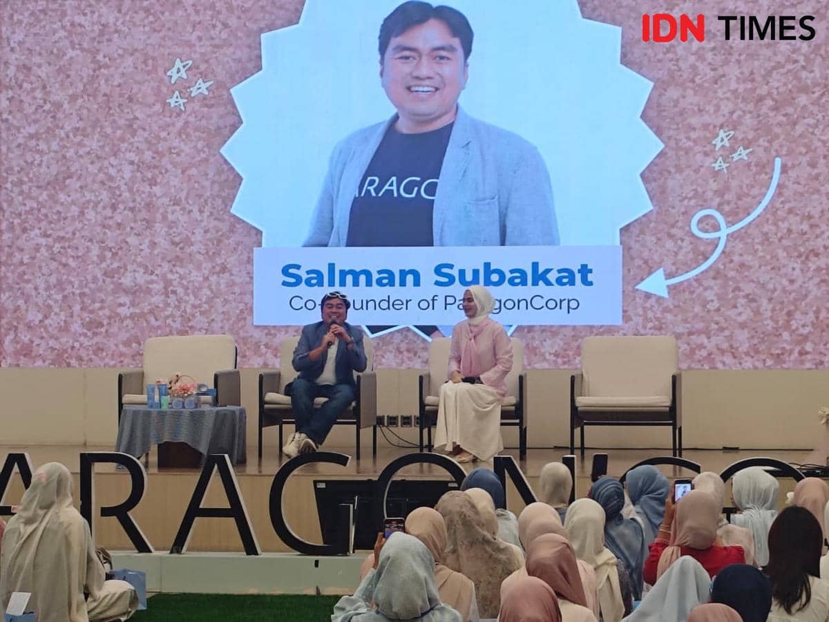 Salman Subakat, CEO Paragon Nurhayati Subakat Entrepreneurship Institute (NSEI) dan Co-Founder ParagonCorp dalam acara Welcoming Lightplus C
