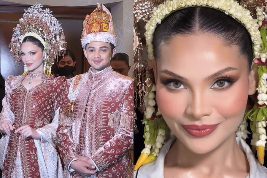 Detail Gaya dan Makeup Resepsi Pernikahan Tengku Nadira, Ada 2 Look