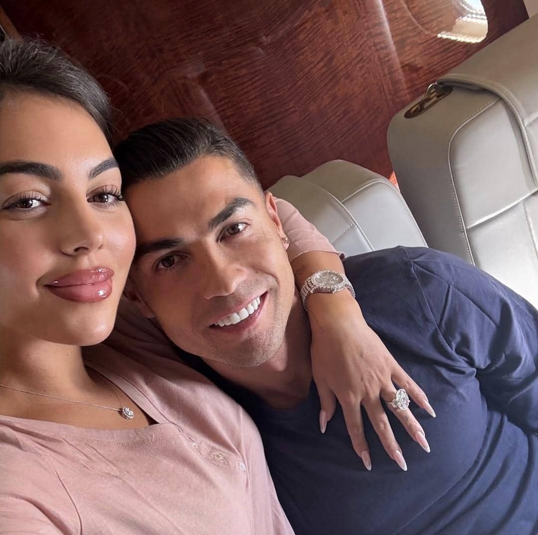 Cristiano Ronaldo dan Georgina Rodríguez