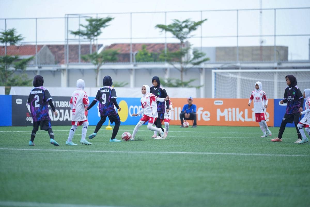 MI NU Baitul Mukminin vs MI NU Pendidikan Islam dalam laga pamungkas U-10.