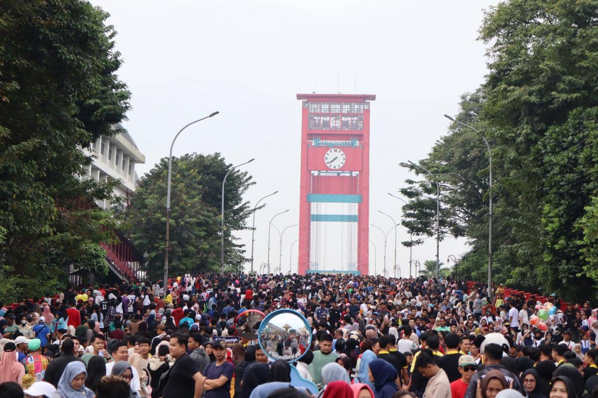 CFD di Jembatan Ampera Palembang Dijadwalkan Launching Juni 2026