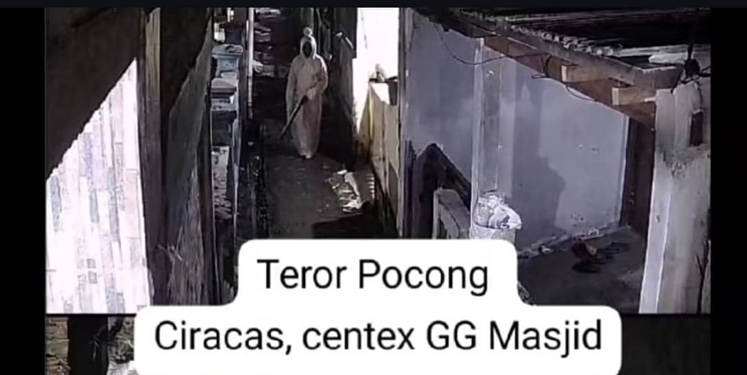 Heboh Teror Pocong di Ciracas, Polisi Pastikan Cuma Editan Chat GPT