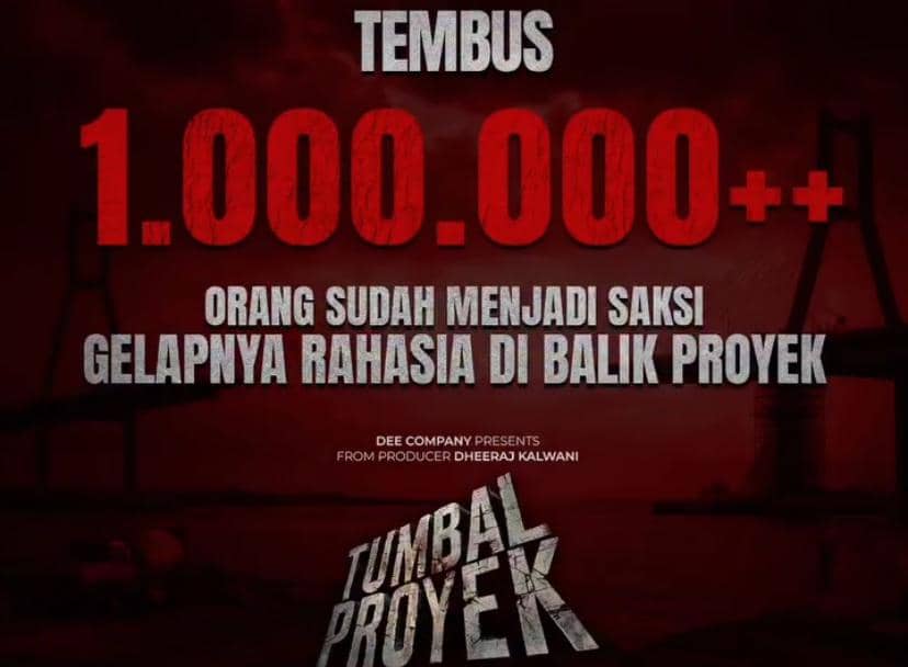 Film Tumbal Proyek Tembus 1 Juta Penonton di Hari ke-10 Penayangan