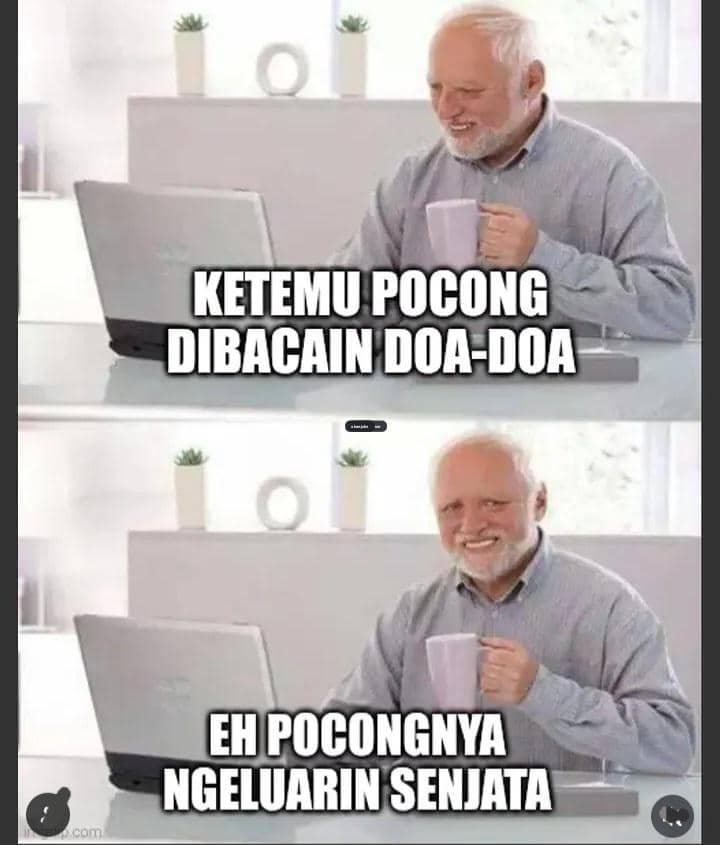 meme pocong 