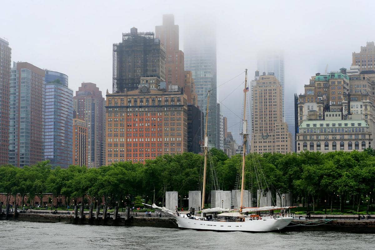 ilustrasi The Battery Park, New York