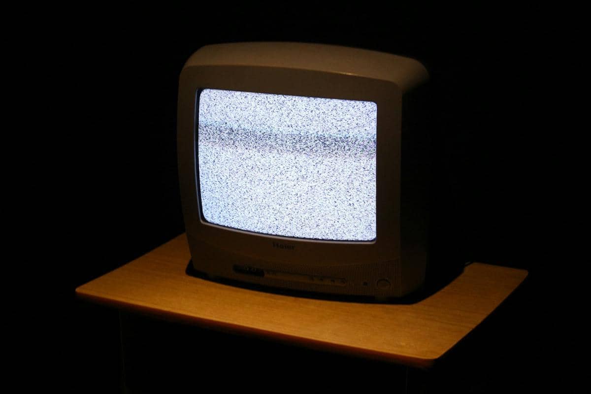 televisi tabung zaman dulu
