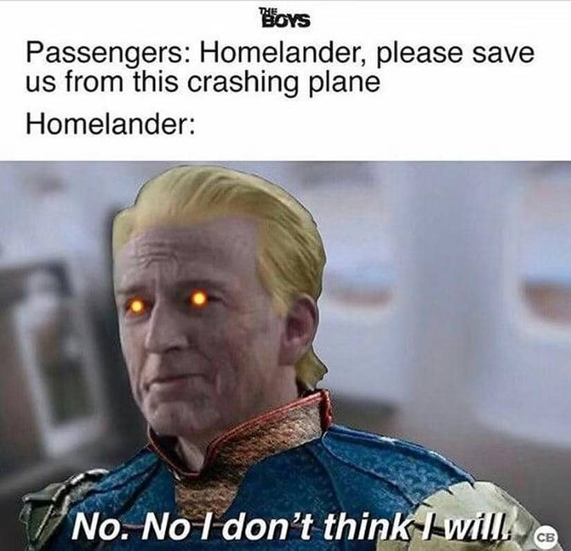 meme Homelander