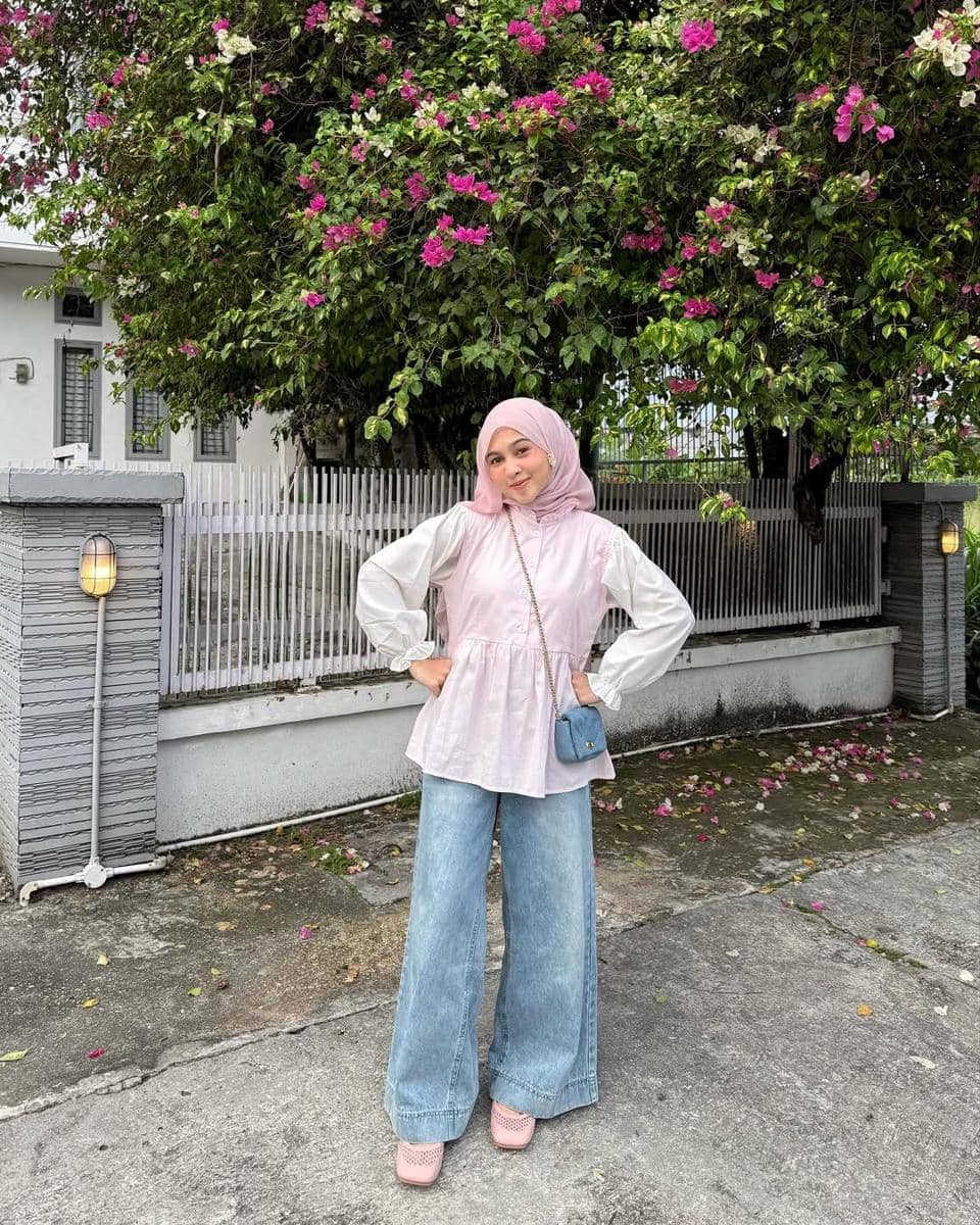 OOTD Blue Jeans ala Syindi Lucia