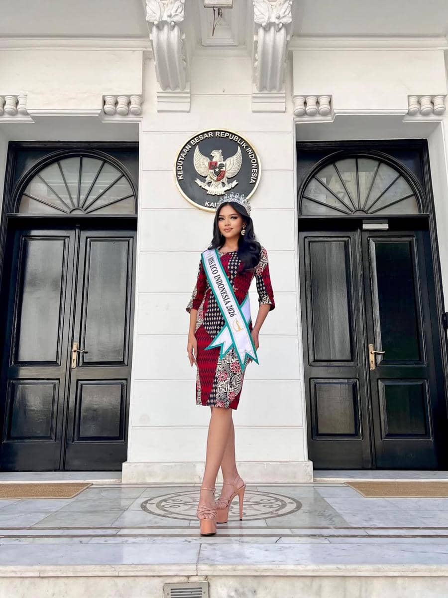 Potret Nickyta Dhea di Karantina Miss Eco International 2026
