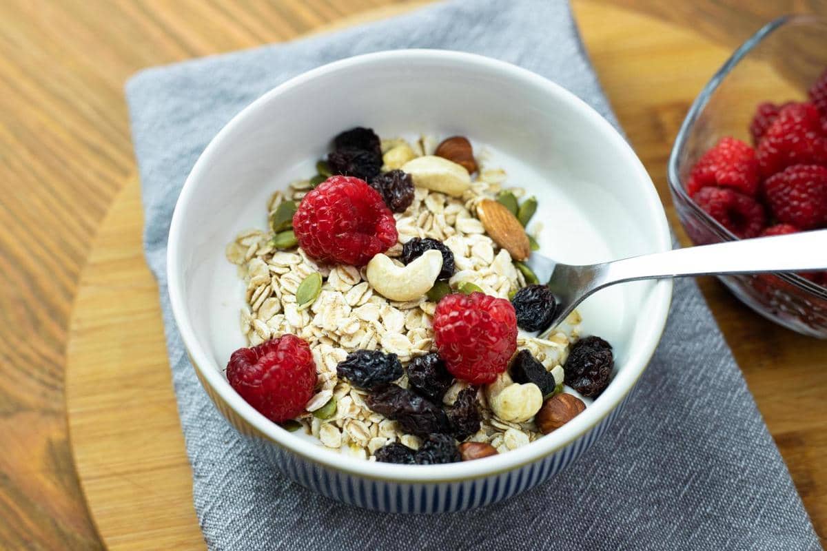 ilustrasi oatmeal