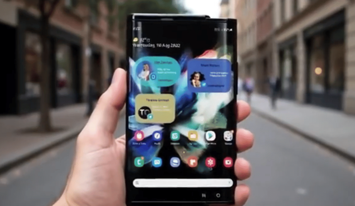 Bocor Paten Samsung Galaxy Z Rollable, Kamera Ikut Bergeser