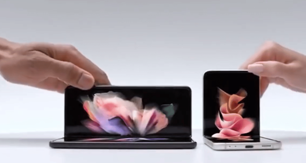 Konsep lipatan smartphone rollable vs foldable