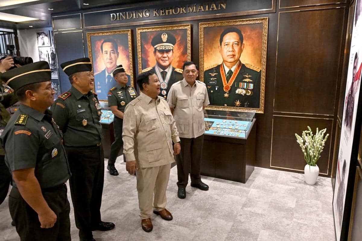 Prabowo Resmikan Museum Seskoad, Isinya Ada Sejarah Perang