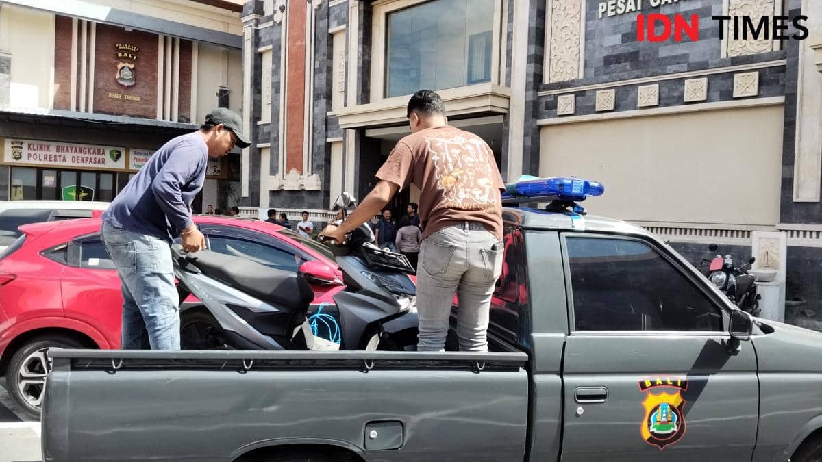 Polresta Denpasar Ungkap Kasus Curanmor, Korban Bisa Ambil Gratis 