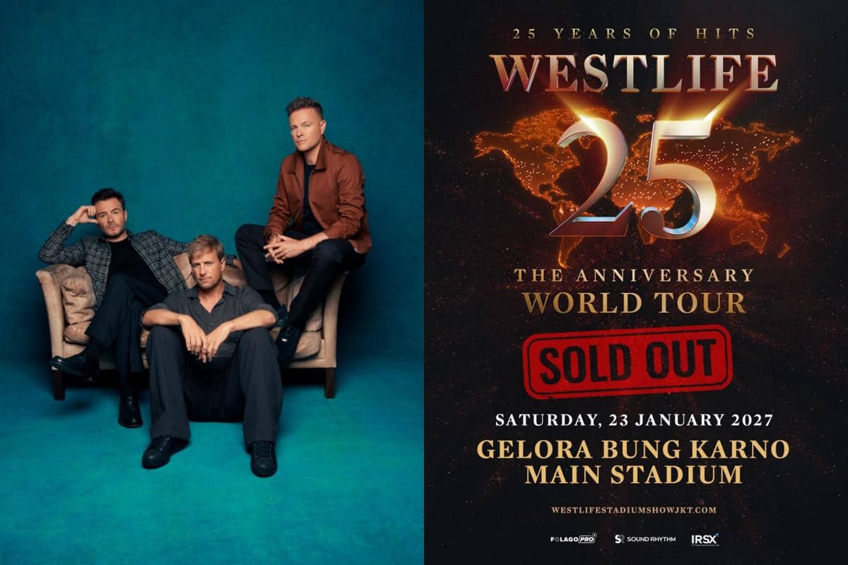 Tiket Konser Westlife di GBK Sold Out Kurang dari 12 Jam